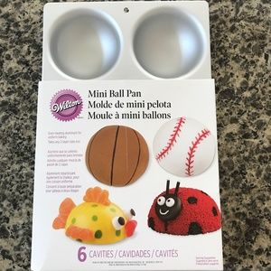 Mini ball cake pan